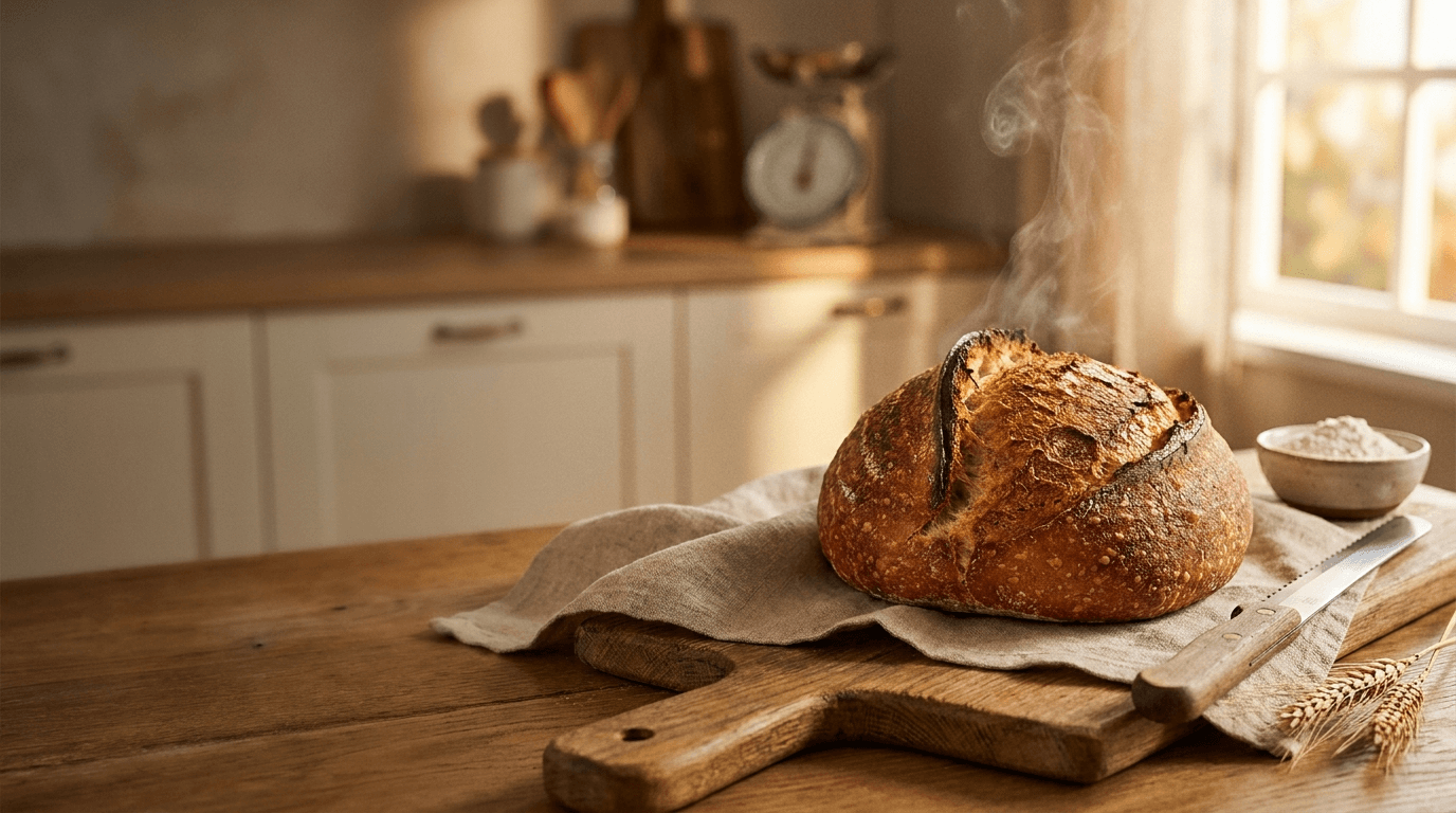 Las Sistas sourdough loaf